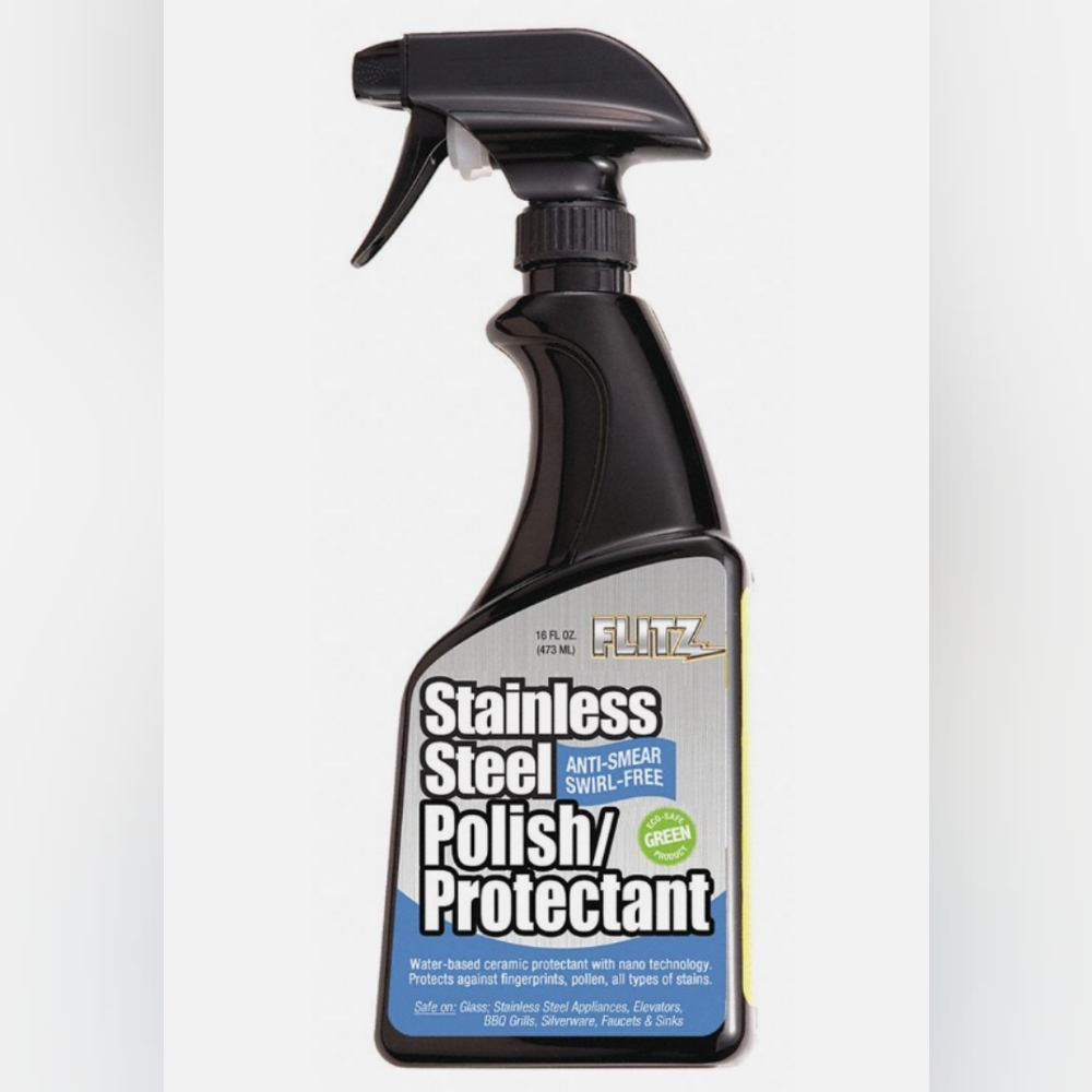 Flitz Stainless Steel Polish/Protectant With Microfiber Polishing Cloth